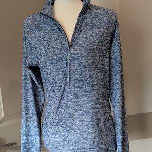 Under Armour Blue Heathered Women's Top